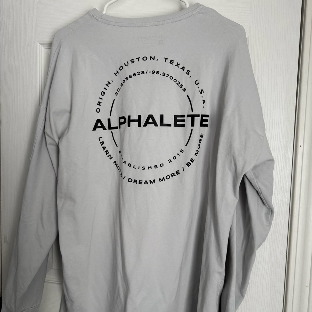 ALPHALETE Long Sleeve Shirt